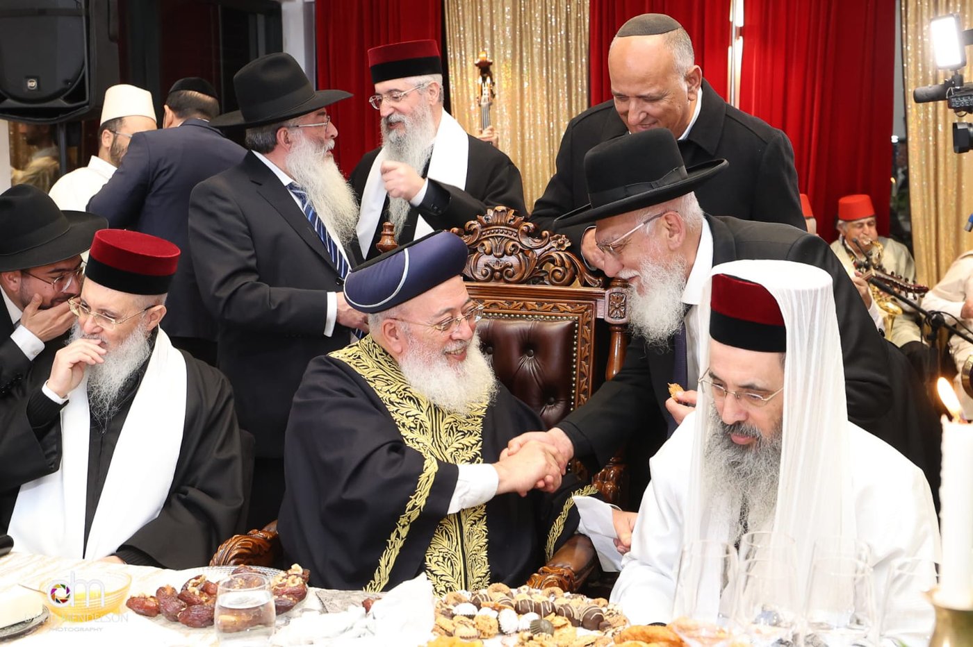 המימונה של הראשון לציון הגר"ש עמאר. צפו