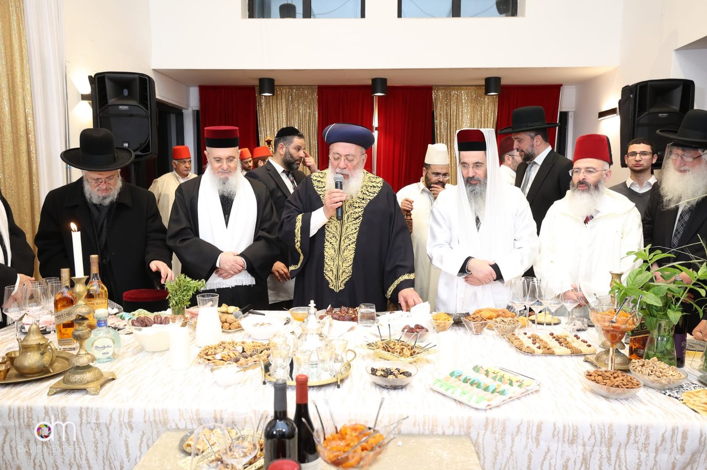 המימונה של הראשון לציון הגר"ש עמאר. צפו