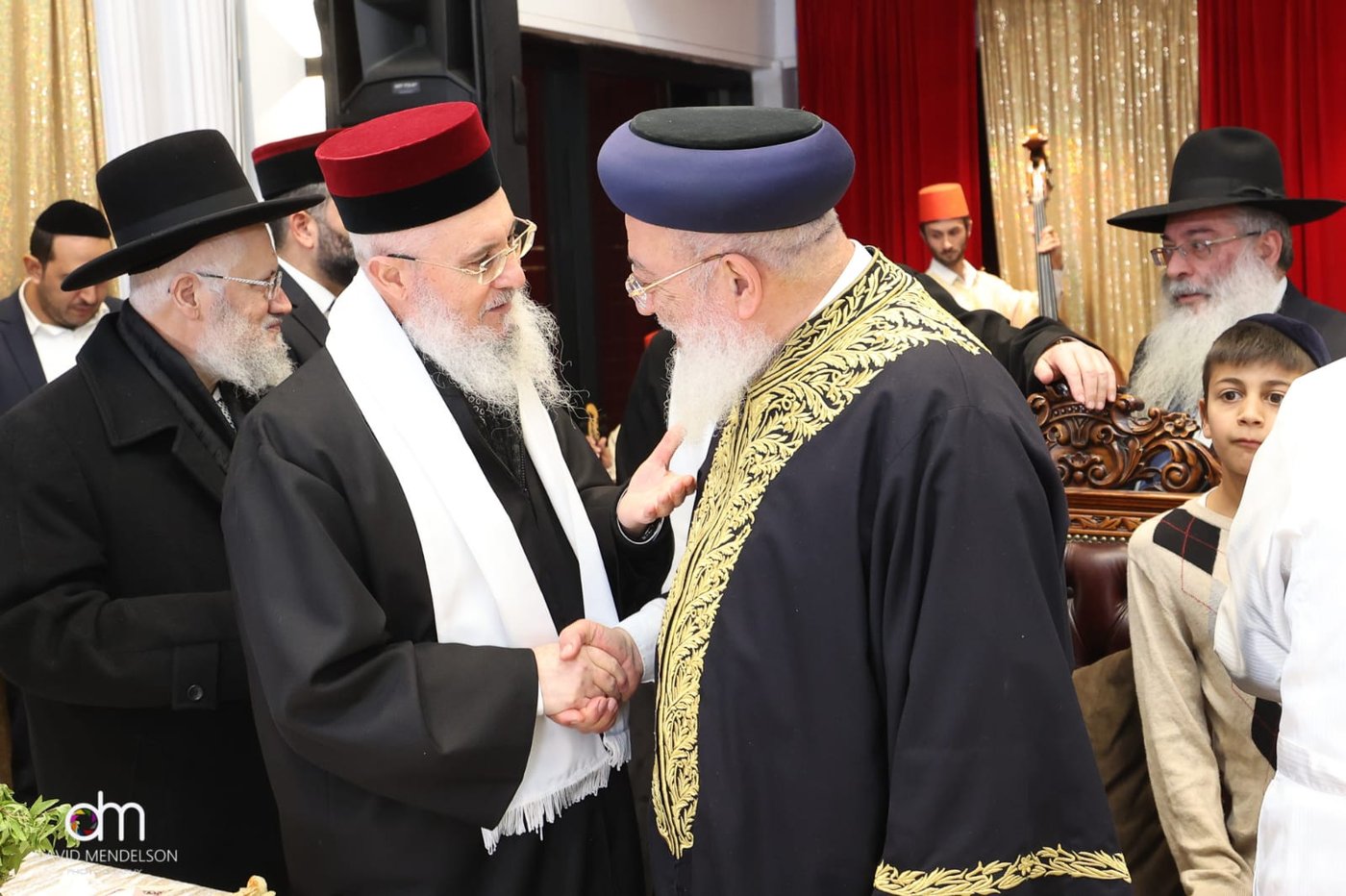 המימונה של הראשון לציון הגר"ש עמאר. צפו