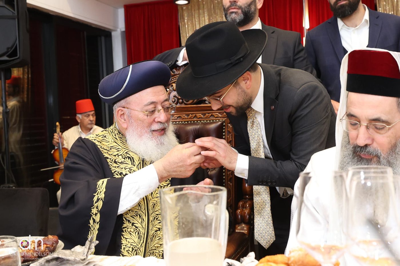 המימונה של הראשון לציון הגר"ש עמאר. צפו