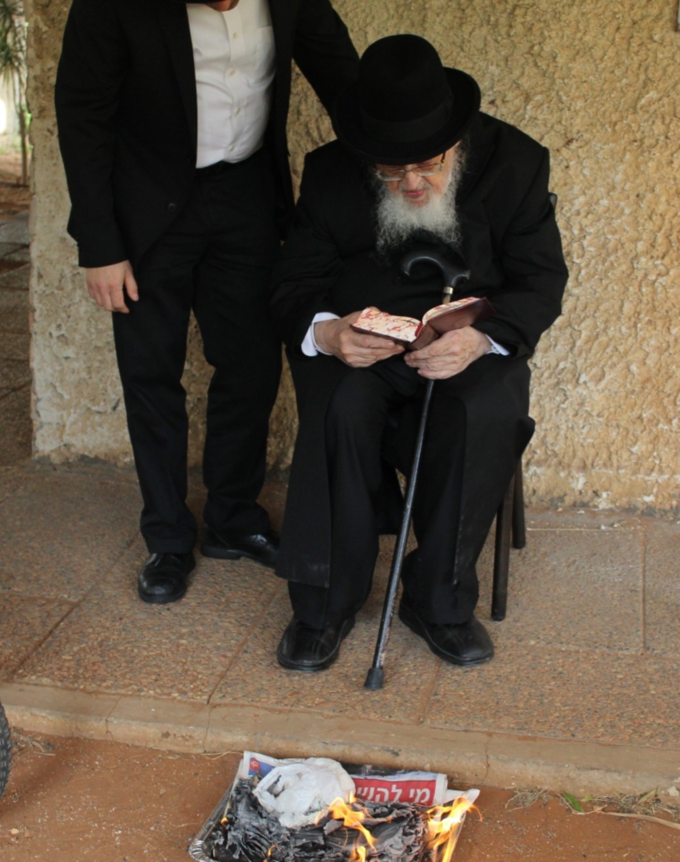 חבר 'המועצת' הוותיק, הגרמ"צ ברגמן בברכת האילנות