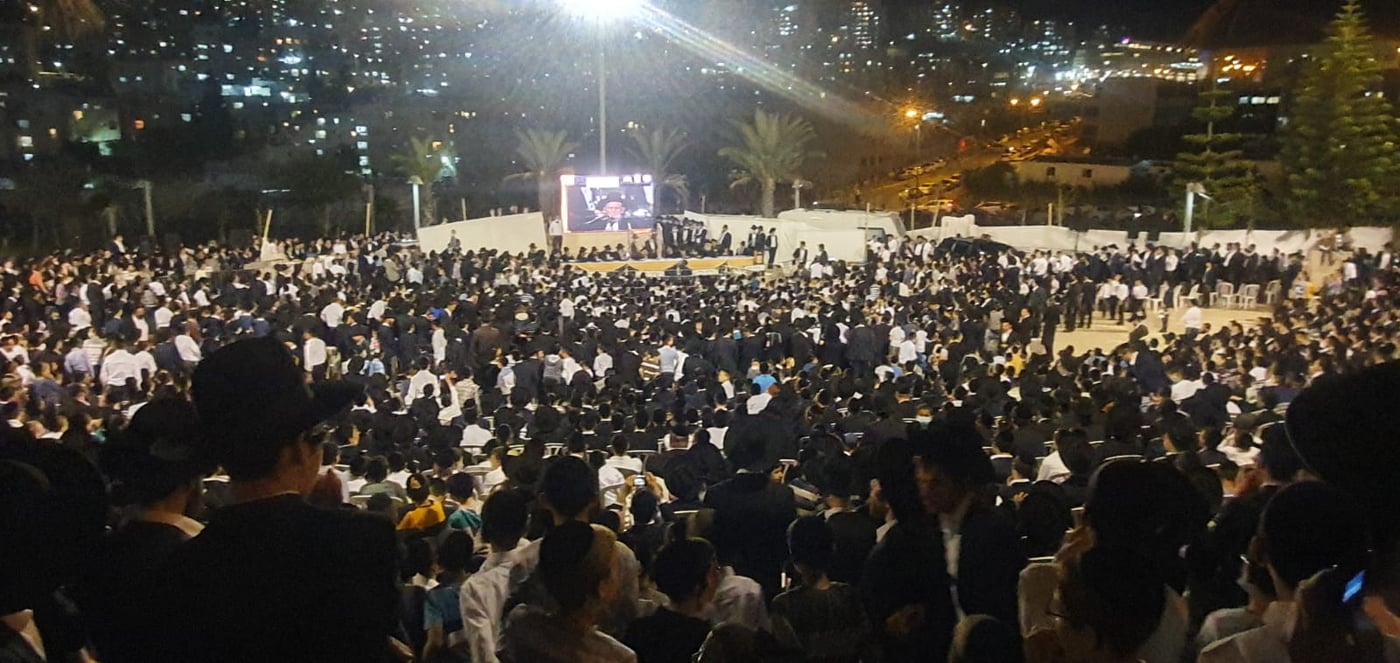 לאחר 13 שנה: הגר"ג אדלשטיין הגיע לביקור במודיעין עילית • צפו