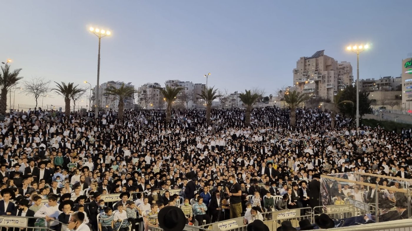 לאחר 13 שנה: הגר"ג אדלשטיין הגיע לביקור במודיעין עילית • צפו