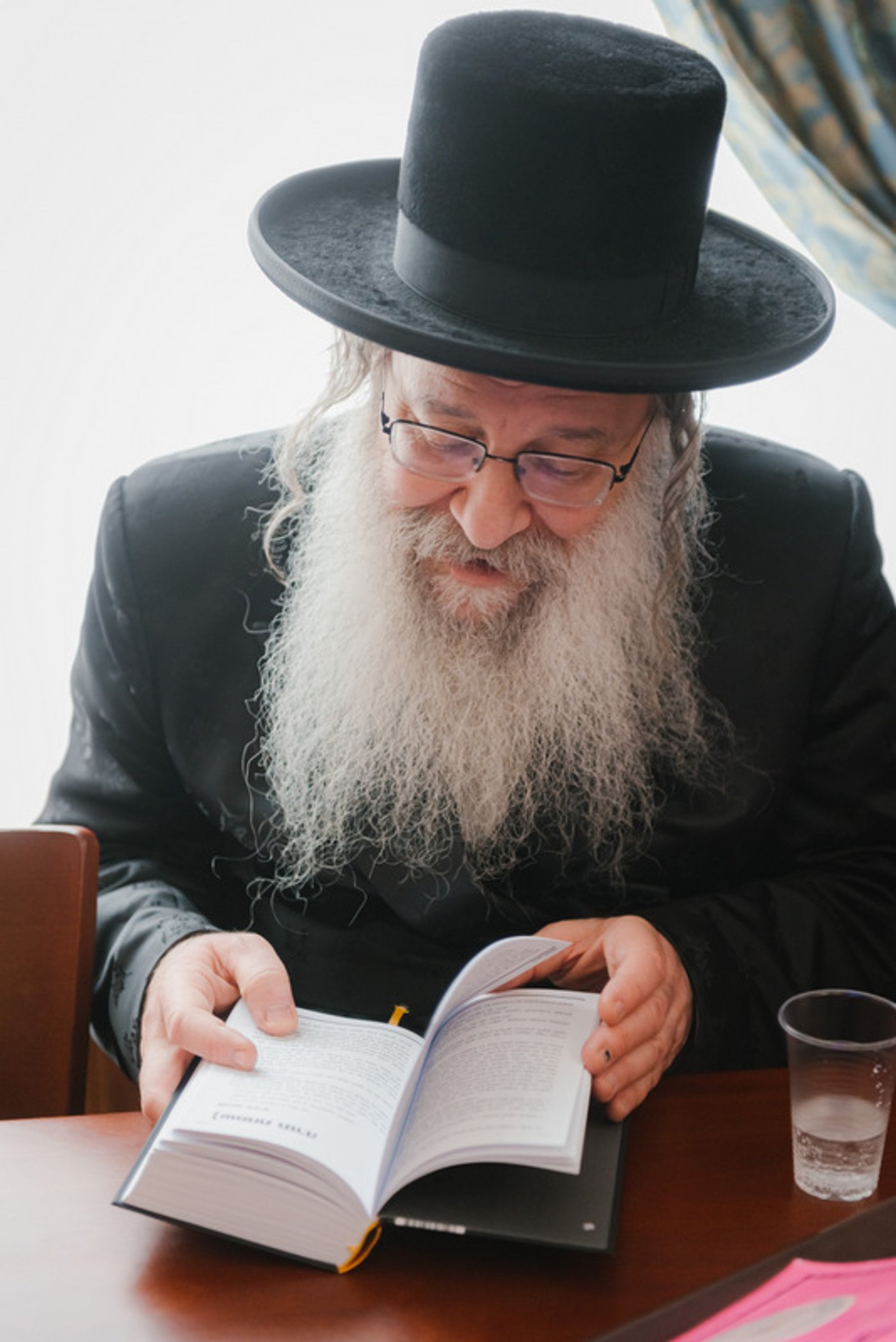 האדמו"ר העלה זיכרונות והתרגש מהילדים הרוסים