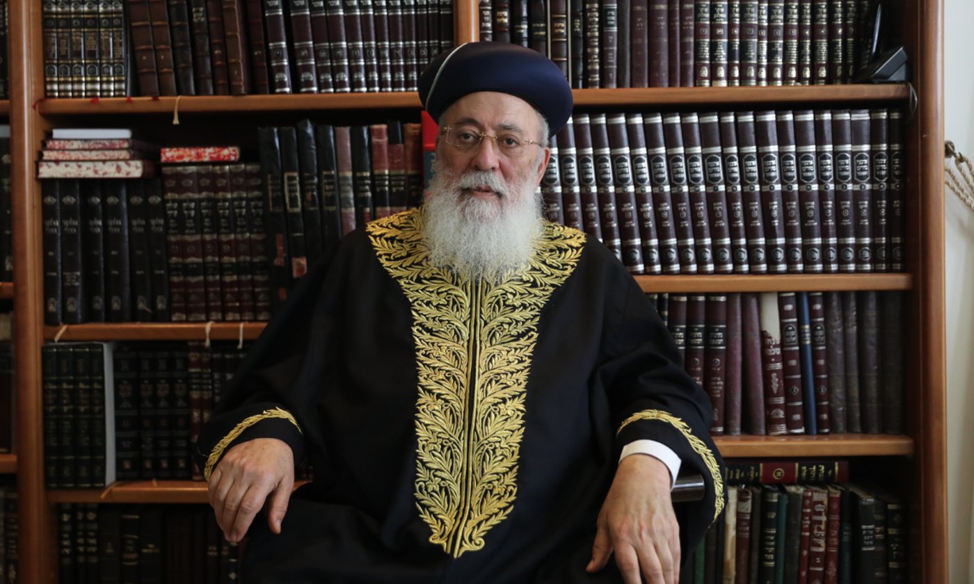 הראשל"צ הגר"ש עמאר