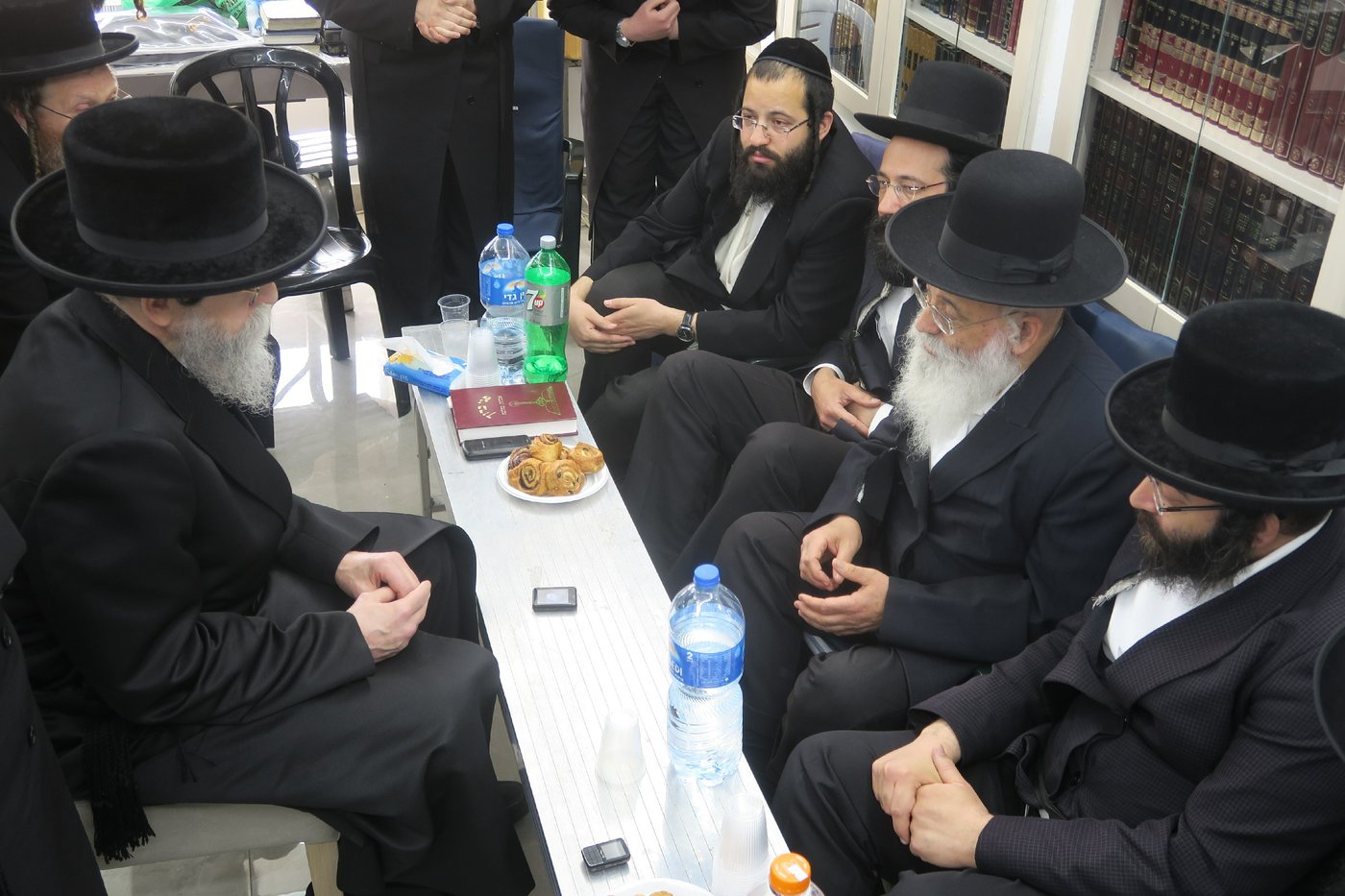 האדמו"ר מבאיאן ניחם את משפחות האסון