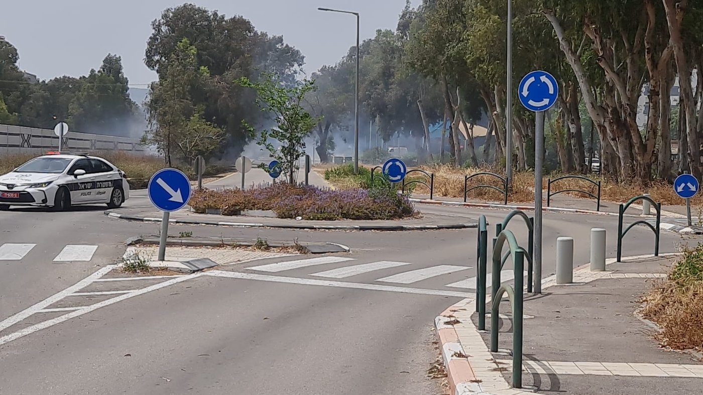 תקלה בבלמי רכבת גרמה לדליקות ענק בצפון • צפו