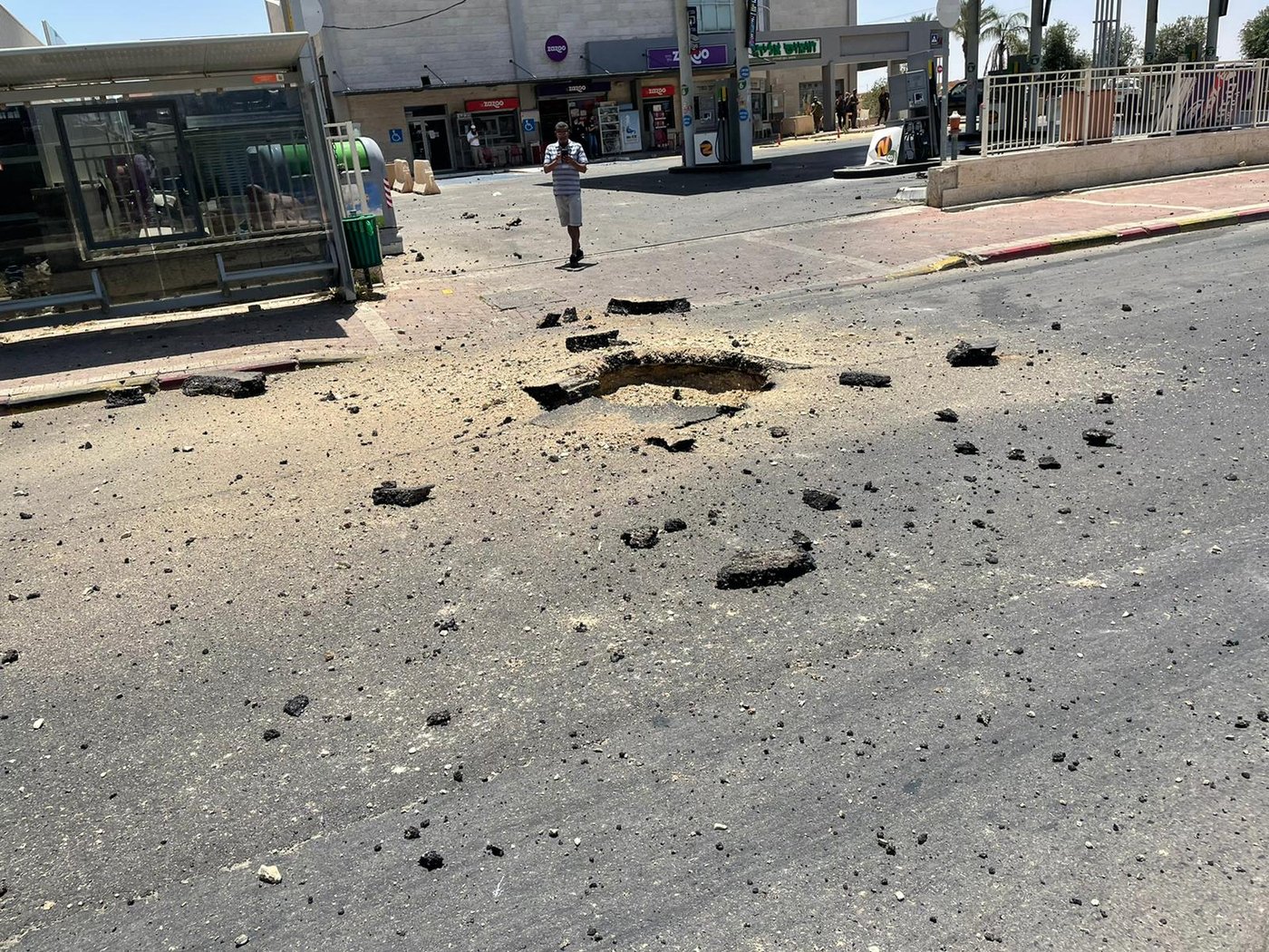 רגע הנפילה בנתיבות: "נס בסדר גודל שאי אפשר לתאר" • תיעוד