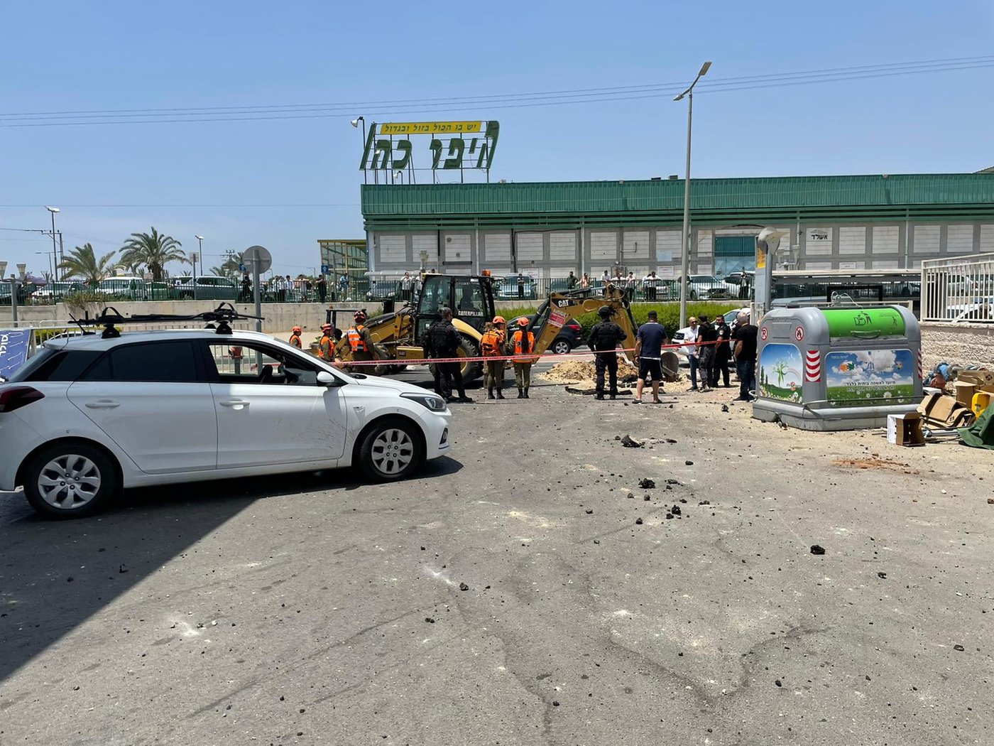רגע הנפילה בנתיבות: "נס בסדר גודל שאי אפשר לתאר" • תיעוד
