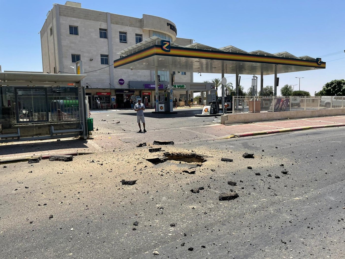 רגע הנפילה בנתיבות: "נס בסדר גודל שאי אפשר לתאר" • תיעוד