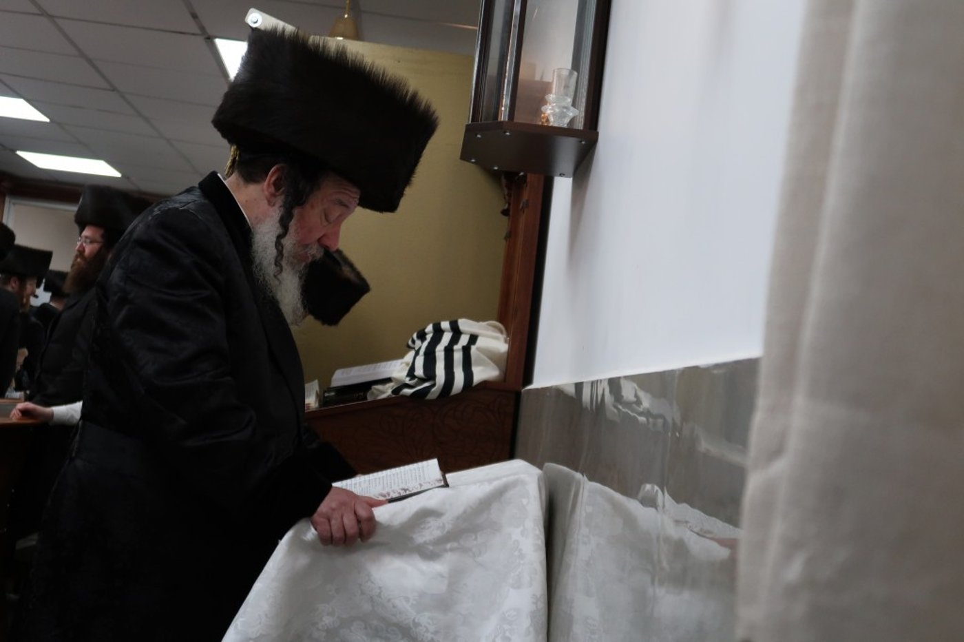 צפו: האדמו"ר מזוועהיל שבת בביתר עילית