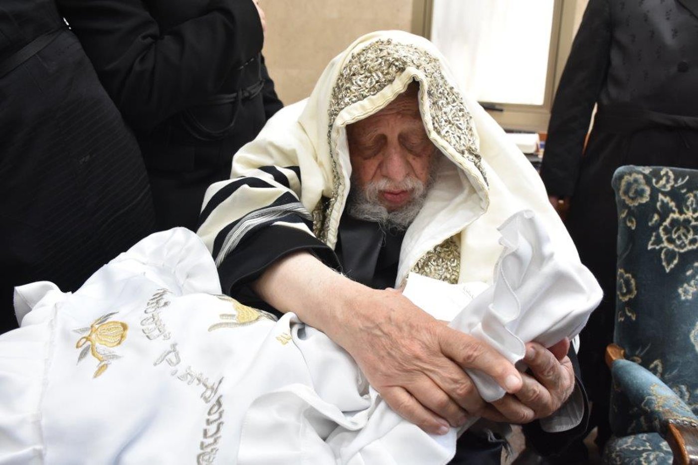 שמחת הברית לנין האדמו"רים מקאפיטשניץ ואוז'רוב
