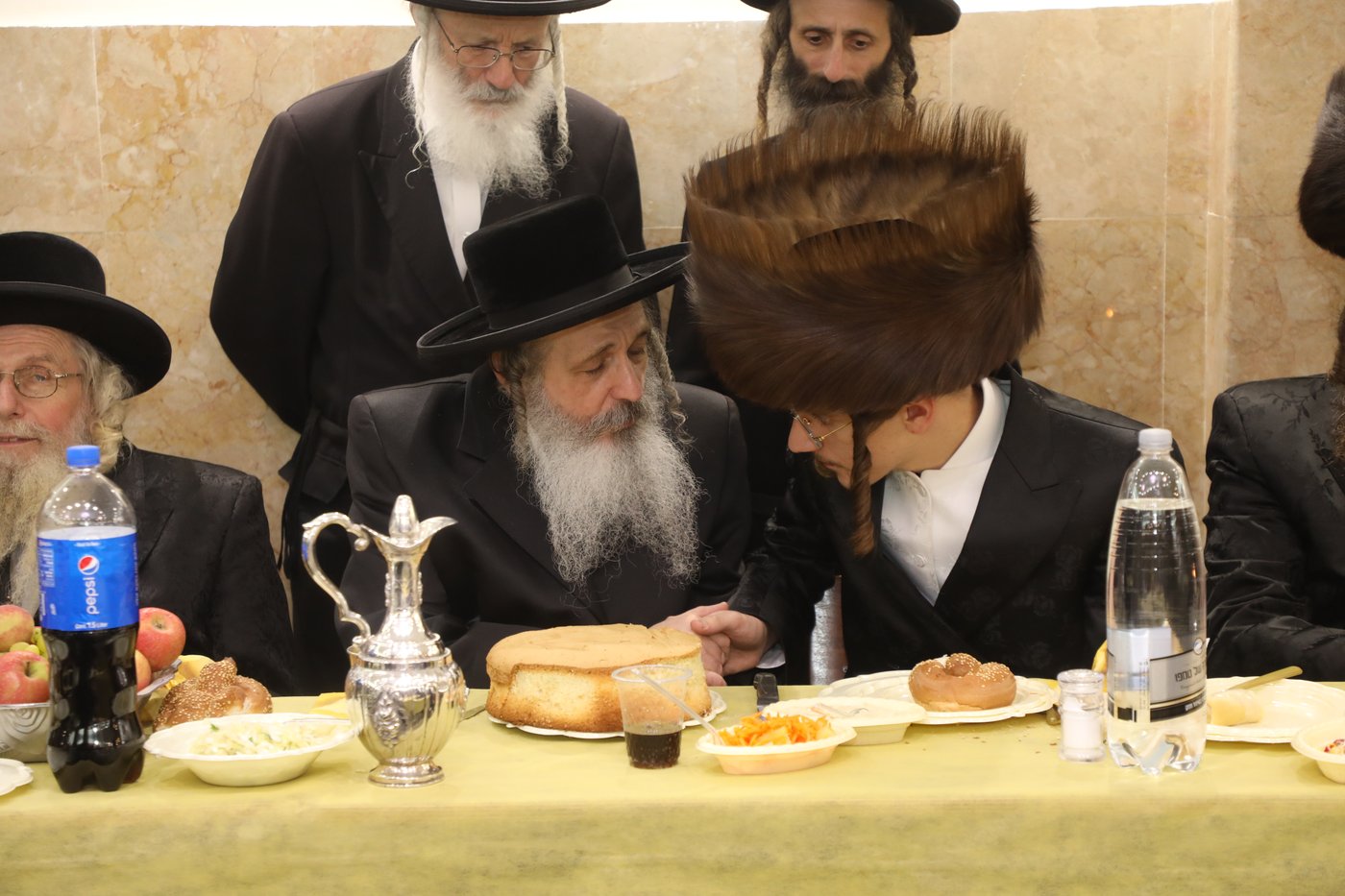 שבע ברכות לבת הרבי מקאלבסוב ונכדת הרבי מבערגסאז