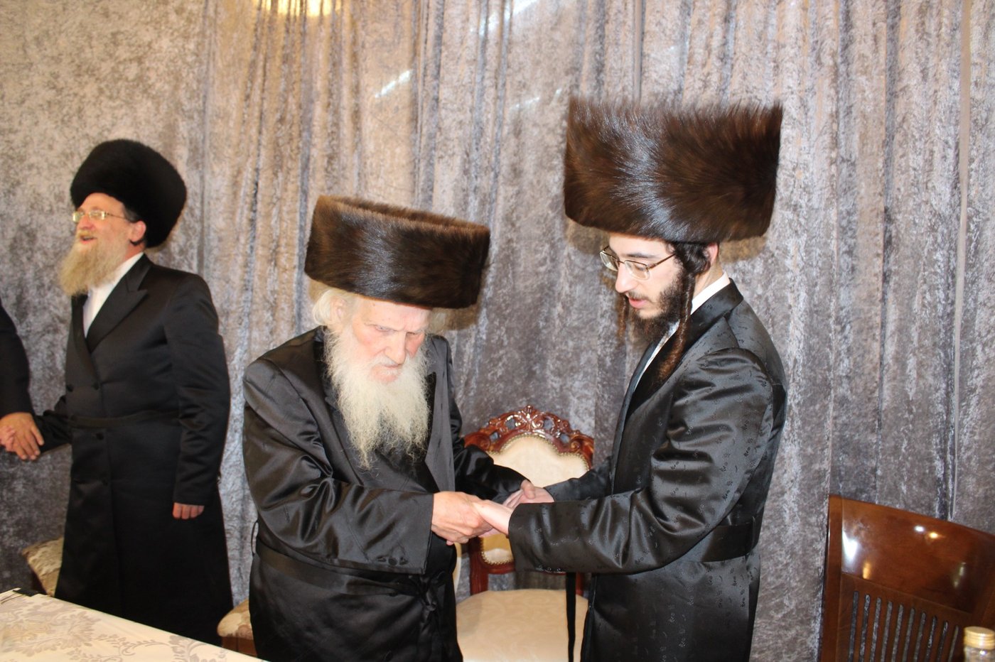 בבית המדרש 'אביר יעקב' - סאדיגורה חגגו שבע ברכות