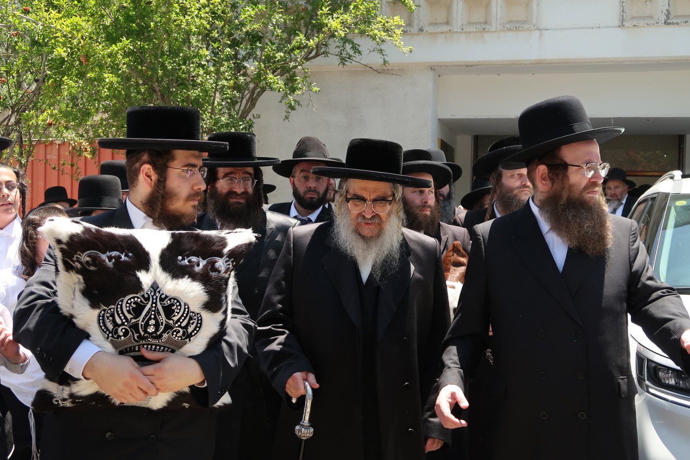 האדמו"ר מסאטמר לילדים: "כבוד בשבילי לפגוש אתכם ראשונים"