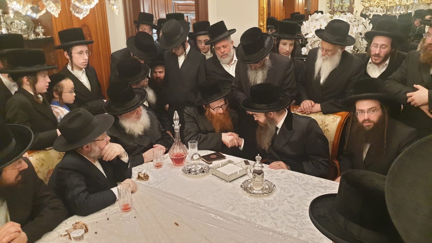 ארה"ב: קבלת פנים לאדמו"ר מסאדיגורה ירושלים