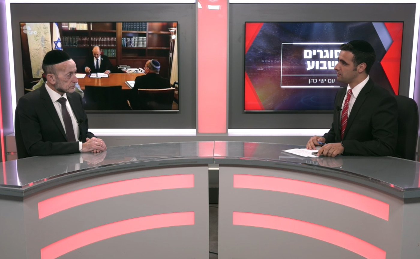ח"כ אורי מקלב בריאיון לישי כהן