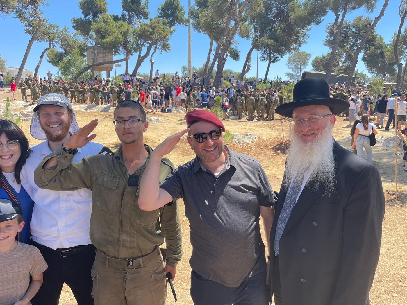 הצנחן החרדי שהגיע מבברלי הילס להתגייס