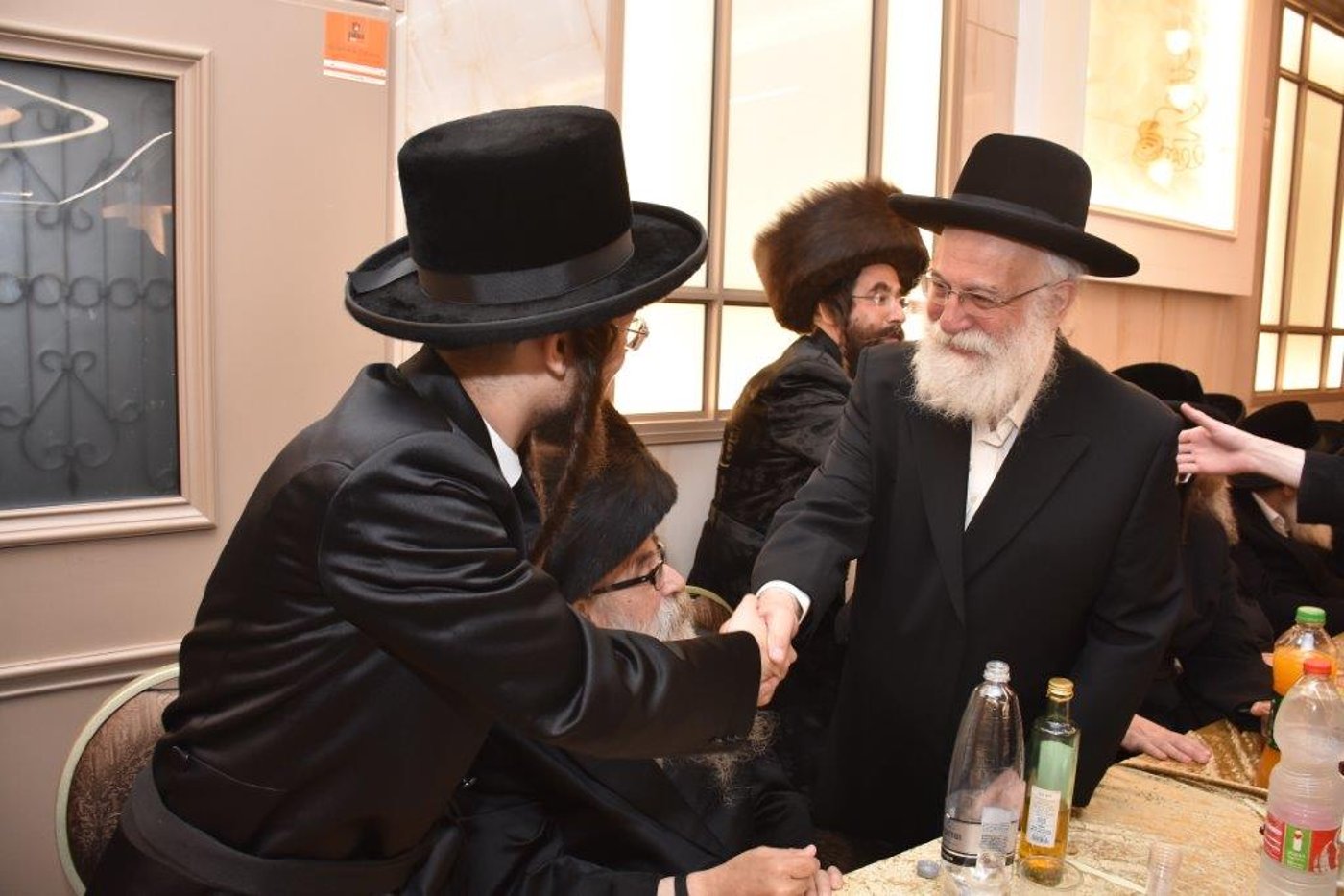 שמחת ה'תנאים' בחצרות ספינקא - מאקאווא ב"ב