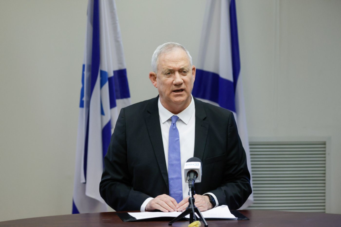 שר הביטחון בני גנץ
