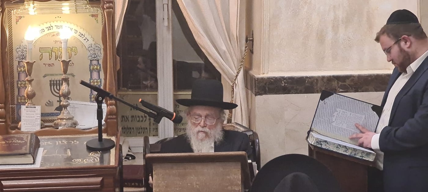 תיעוד: העלייה לקברו של מרן הגרי"ש אלישיב זצ"ל