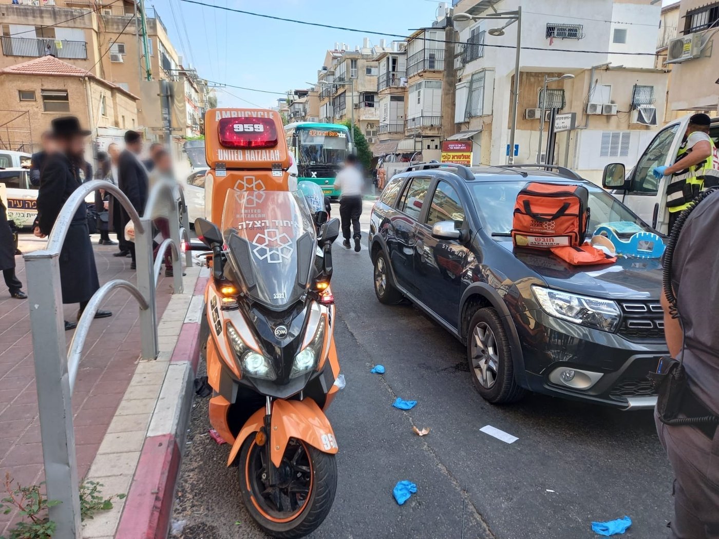 אם חרדית נהרגה אחרי שנפגעה מרכב חולף