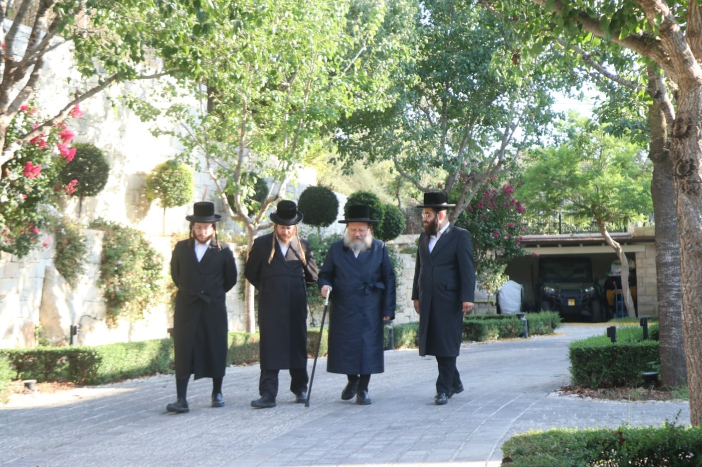 בבית הנגיד: האדמו"ר בנאות דשא • צפו
