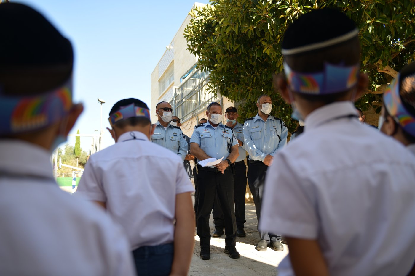 המפכ"ל בתלמוד תורה חרדי: "יש לי עונג גדול" • צפו