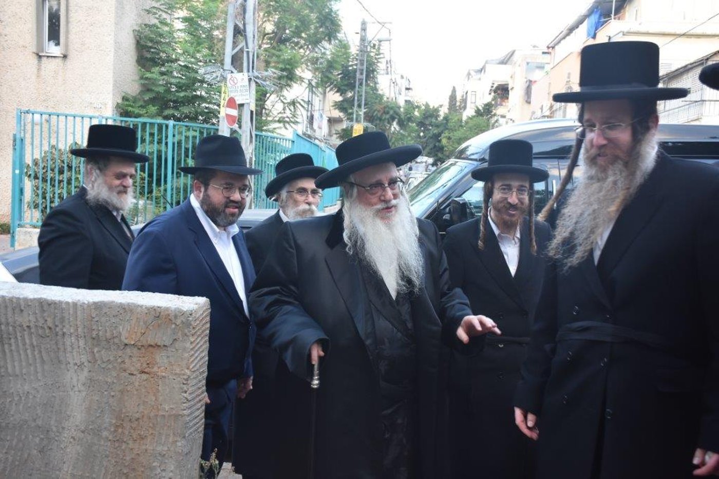 בני ברק: האדמו"ר מצאנז ביקר את הגאב"ד