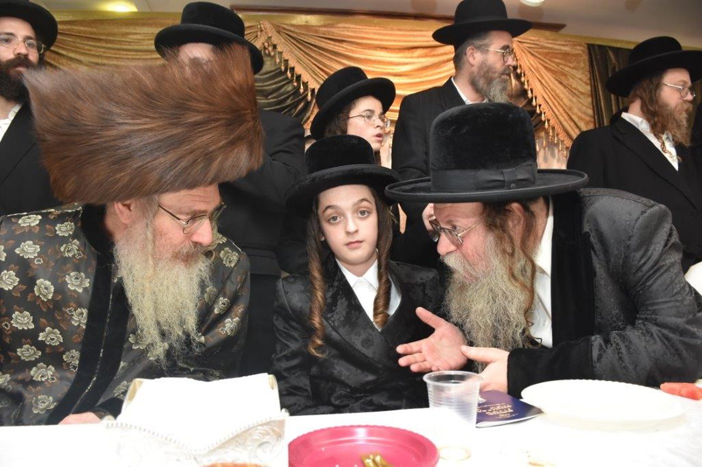 שמחת בר מצווה בחצרות טריסק - הארנסטייפל