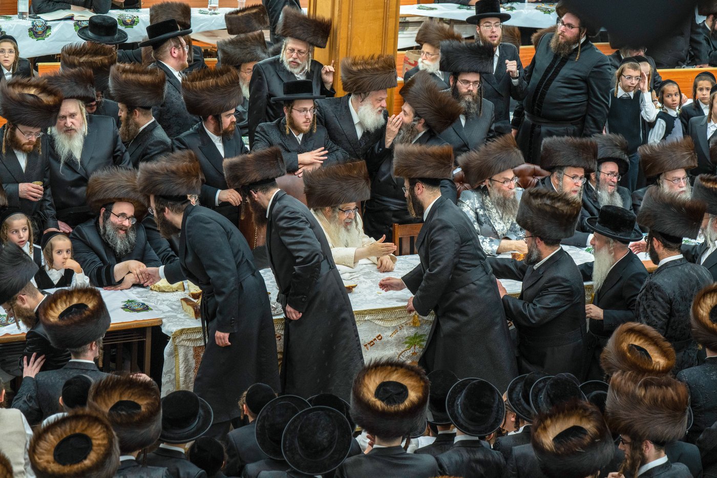 סאטמר חגגה את נישואי נכד האדמו"ר; צפו