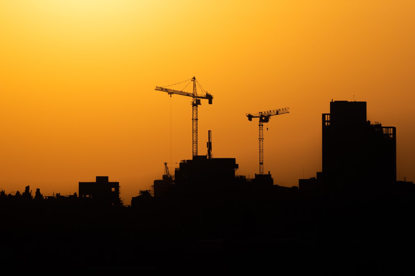 עוצר נשימה: מנופים ושקיעה בירושלים; צפו