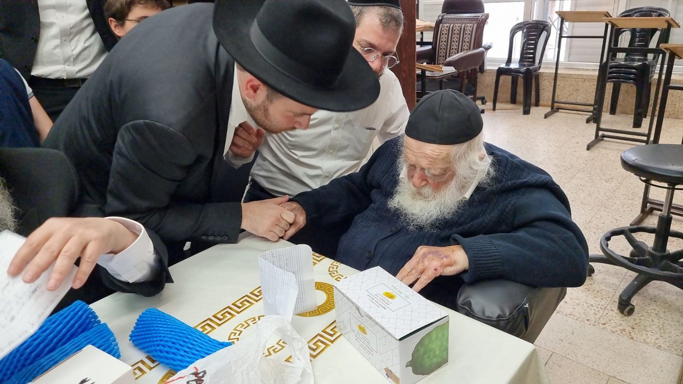 "אשיינע אתרוגים"; האתרוגים המהודרים שראה ר' חיים