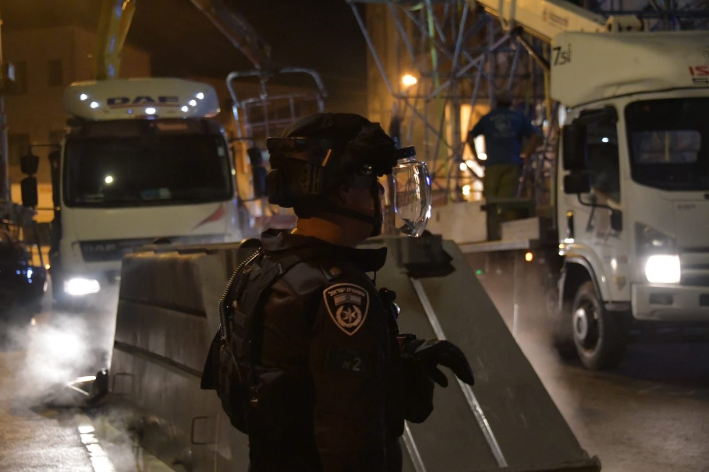 תיעוד המשטרה: כך פורקה הסוכה בירושלים