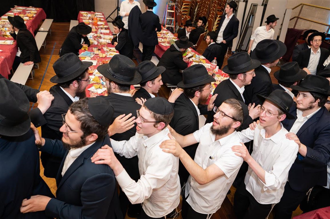 הכינוס שחתם את חודש תשרי לתלמידי ישיבות חב"ד