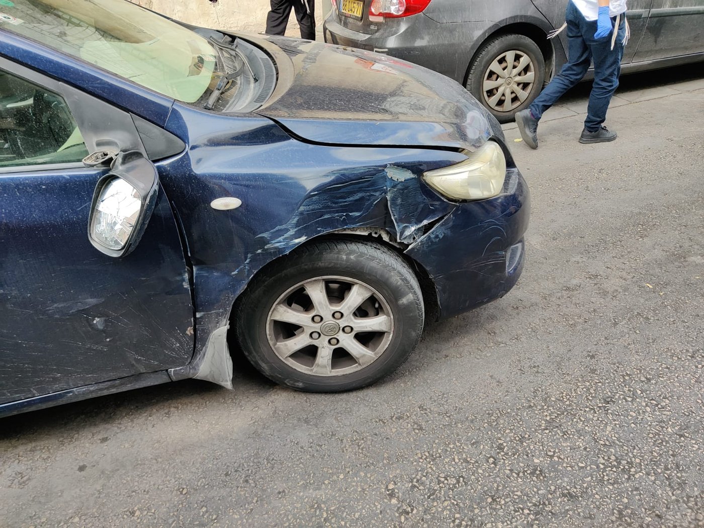 גאולה: מבוגר איבד שליטה על רכבו ופגע ברוכב אופניים