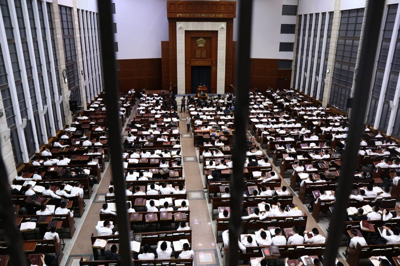 הגר"ד לנדו חיזק את 'מיר ברכפלד' • תיעוד