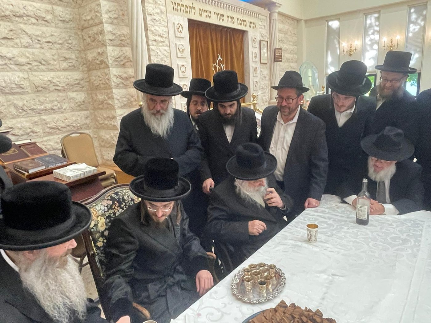 צפו: מעמד הקבלת פנים לאדמו"ר מסאדיגורה