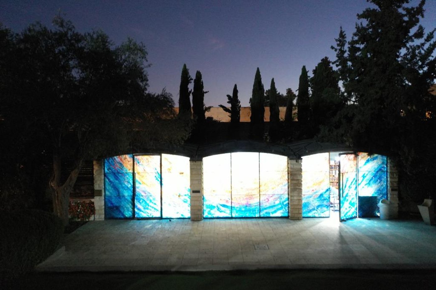 בית הכנסת ב'בית הנשיא' - הואר; תיעוד