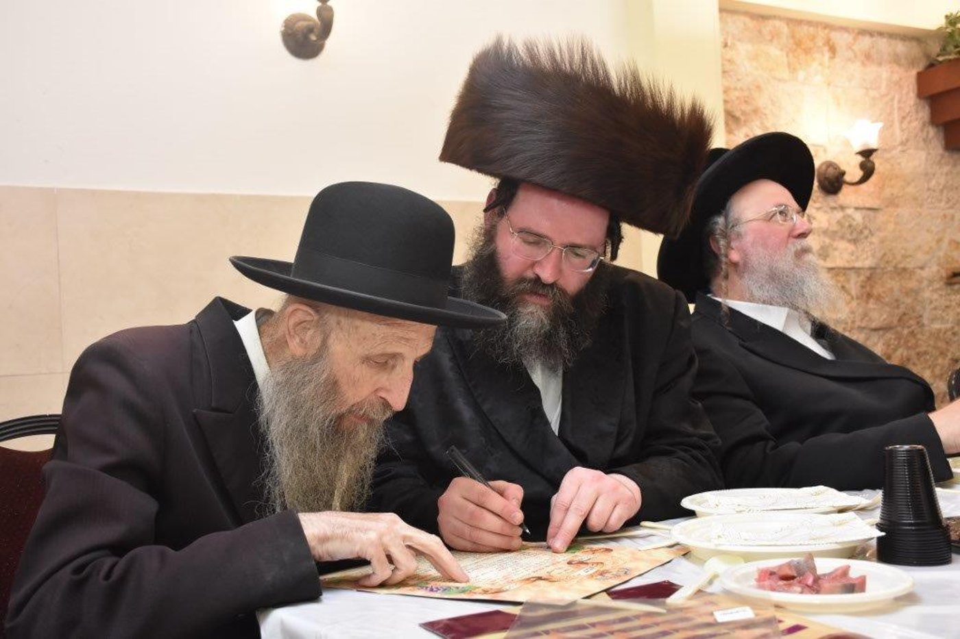 שמחת התנאים לנכדת האדמו"ר מביאלה פשיסחא