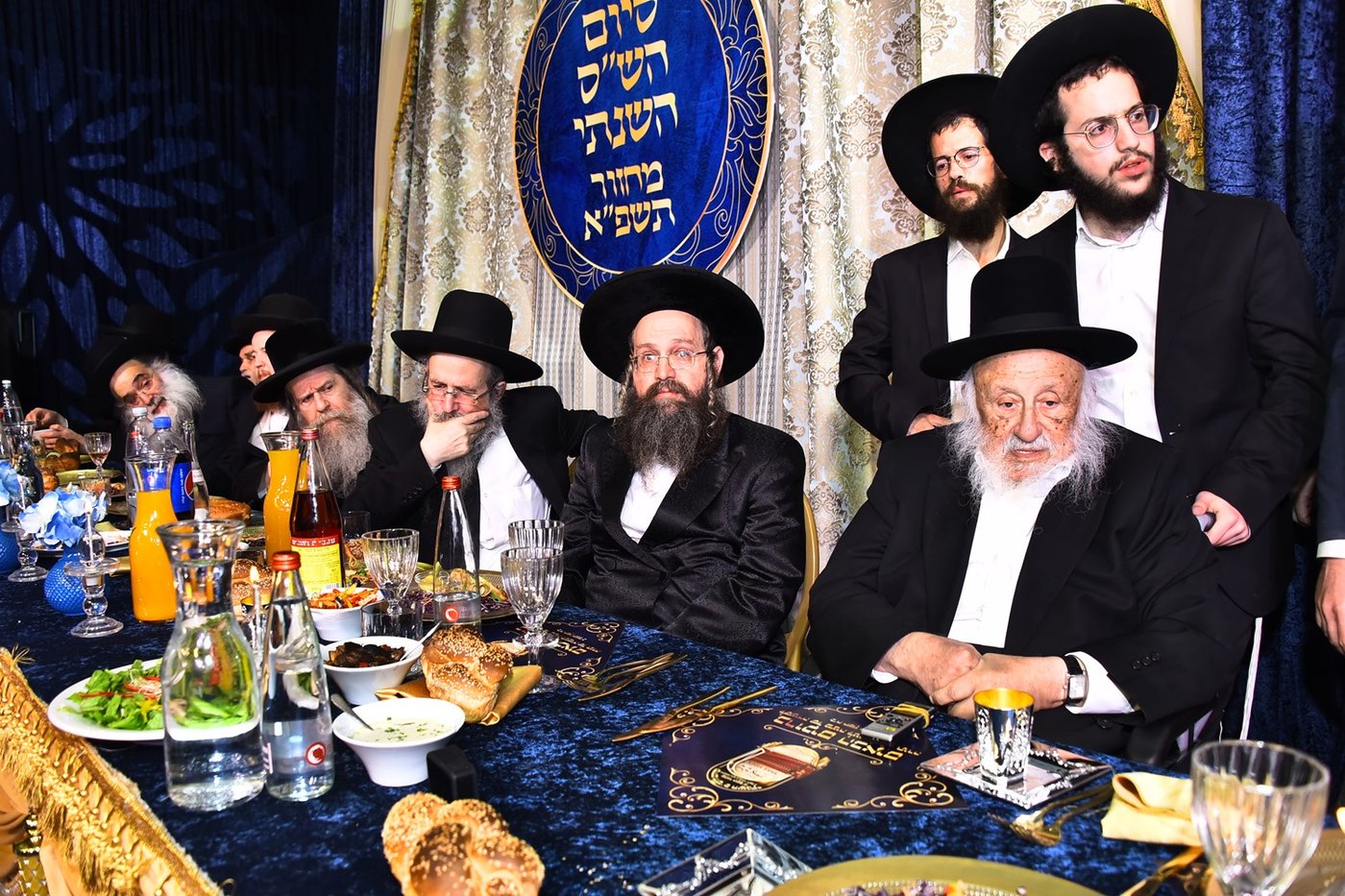 94 גאוני "ש"ס איד'ן" במעמד סיום ומבחן כל הש"ס כולו