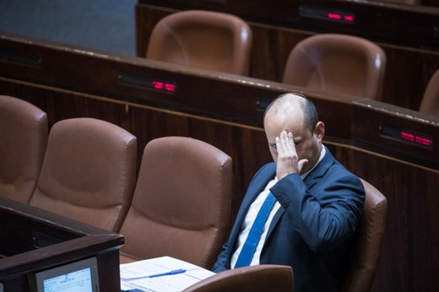 בנט במליאת הכנסת