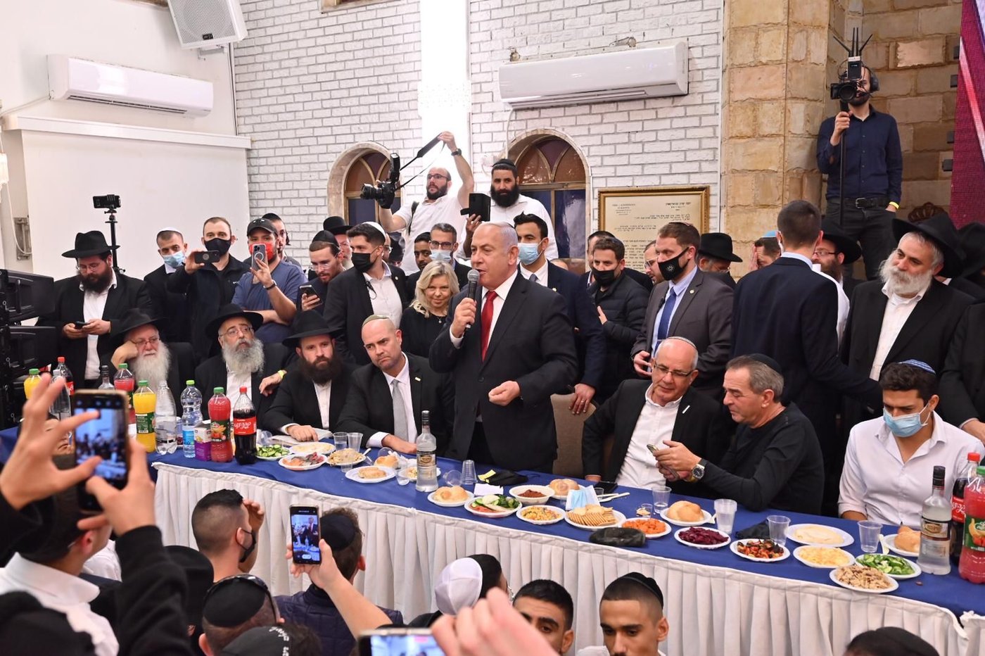 הנאום המרגש של נתניהו בכפר חב"ד; צפו