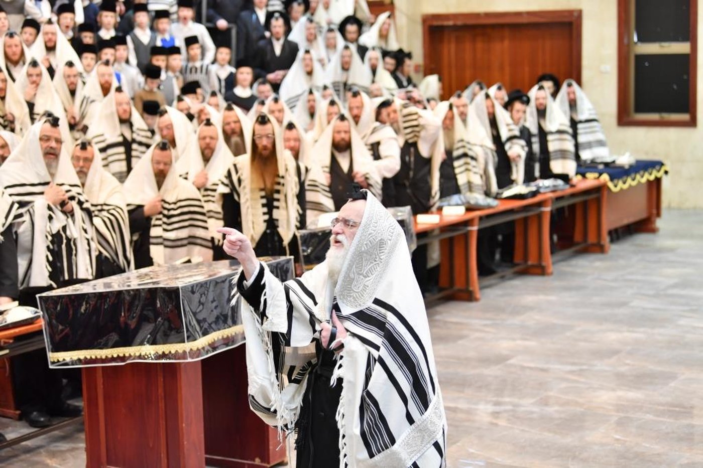 טישים וכסף לילדים: כך מסכמים את החג בויז'ניץ