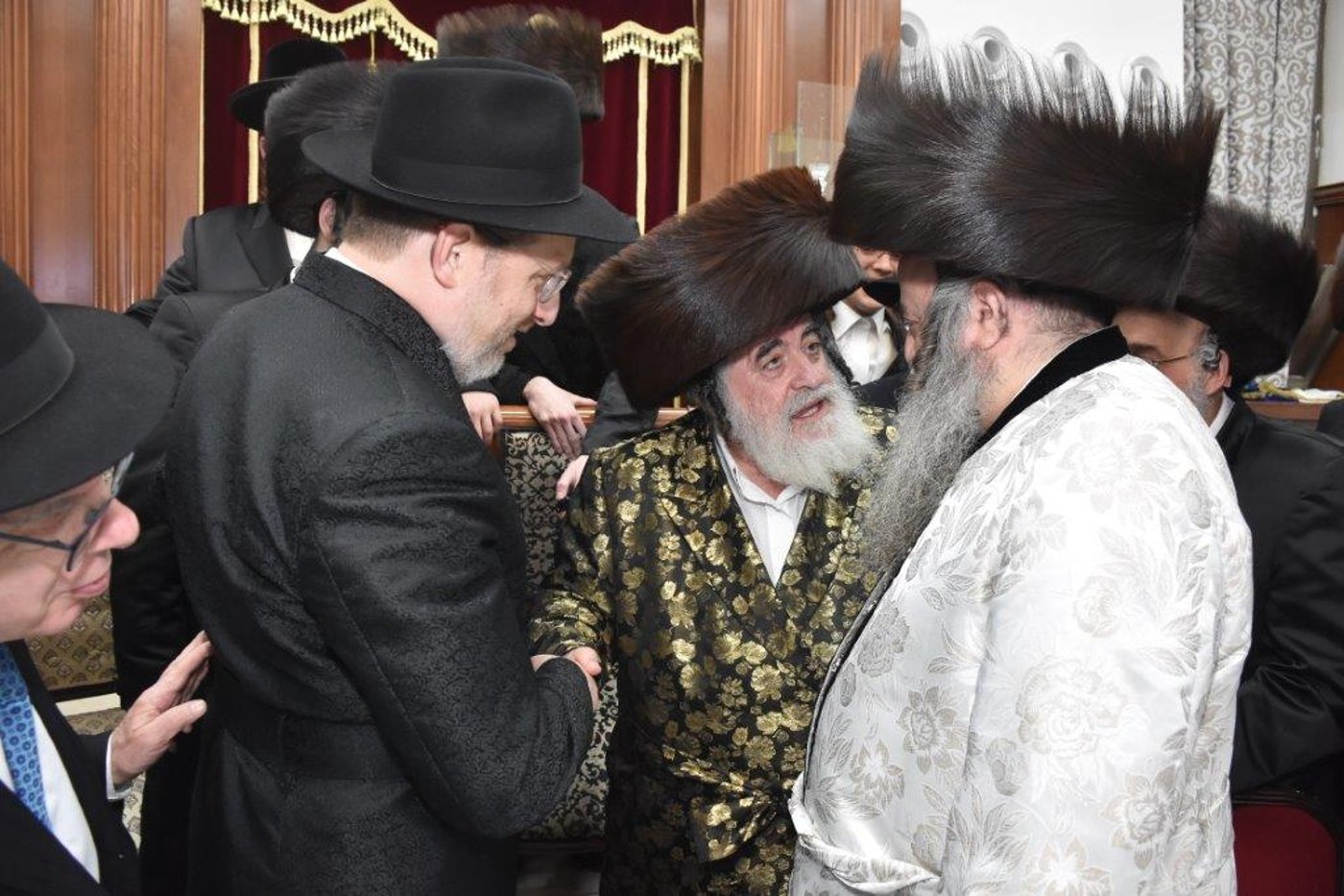 בני ברק: בבית מדרשו של הגאב"ד - שבע ברכות לבן הנגיד