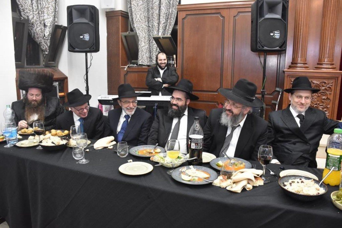 בני ברק: בבית מדרשו של הגאב"ד - שבע ברכות לבן הנגיד