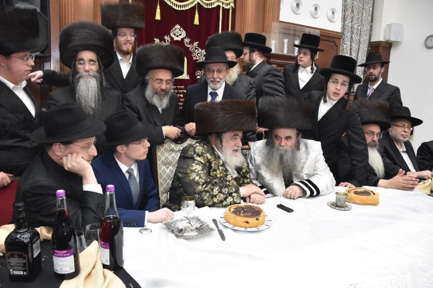 בני ברק: בבית מדרשו של הגאב"ד - שבע ברכות לבן הנגיד