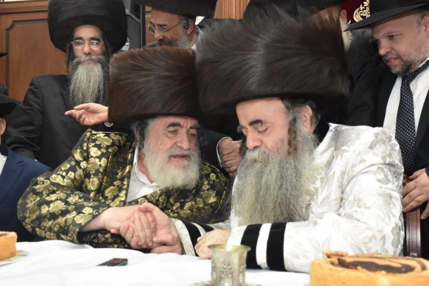 בני ברק: בבית מדרשו של הגאב"ד - שבע ברכות לבן הנגיד