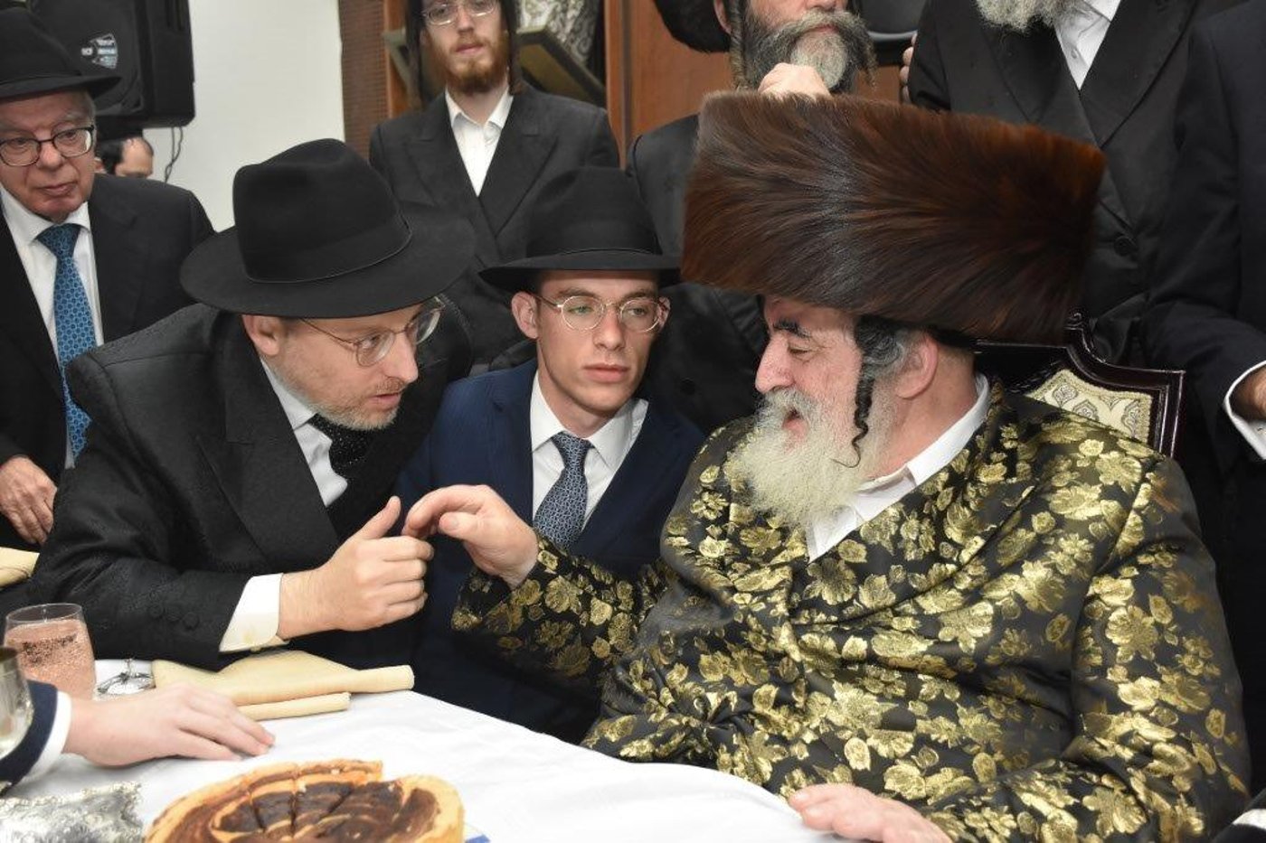 בני ברק: בבית מדרשו של הגאב"ד - שבע ברכות לבן הנגיד
