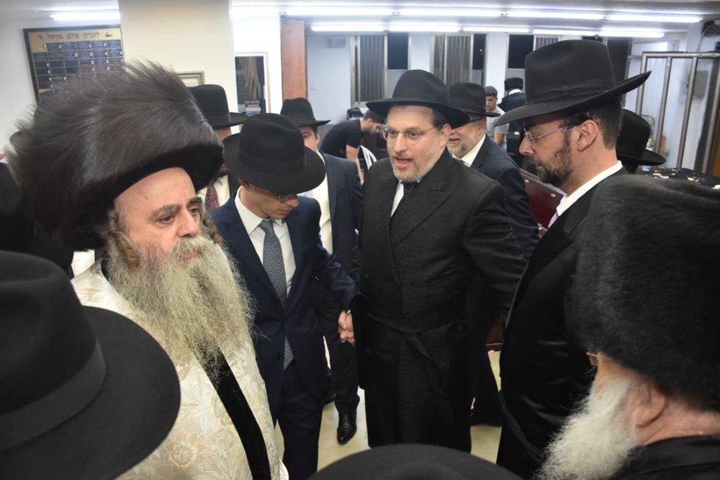 בני ברק: בבית מדרשו של הגאב"ד - שבע ברכות לבן הנגיד
